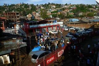 Am Hafen von Bukavu